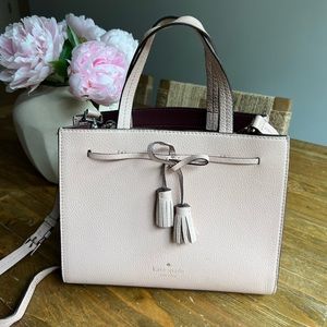 Kate spade blush pink satchel purse